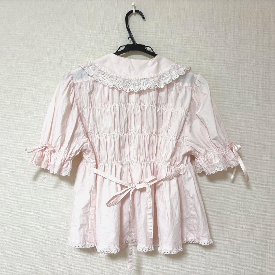 BABY,THESTARSSHINEBRIGHT 2wayブラウス ピンク