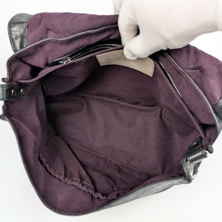 【美品】ザネラート ポスティーナ M 2way ショルダーバッグ ANNI50