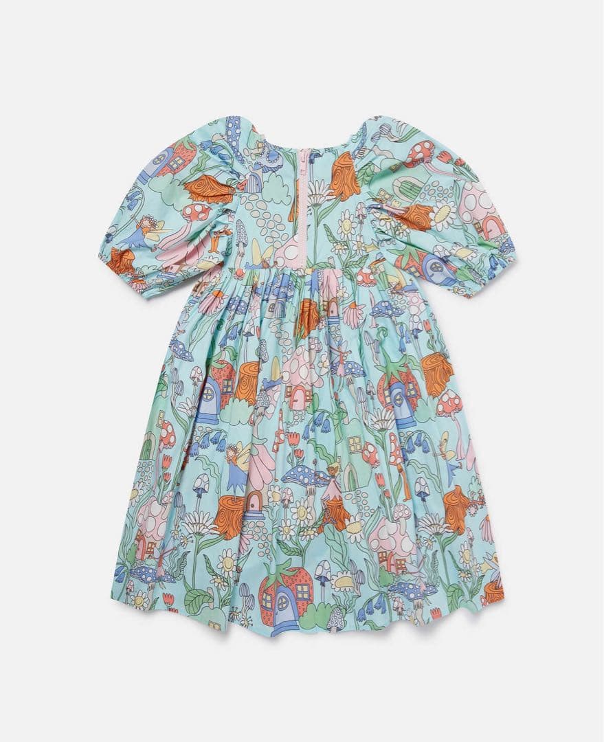 新品　ステラマッカートニー　ウッドランド 柄ワンピース　6Y /定価3万円以上