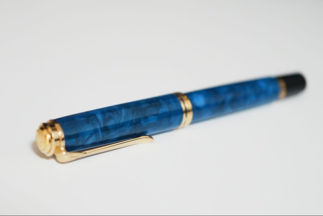 【極美品】ペリカン 特別生産品 スーべレーン　M800 ブルー・オー・ブルー