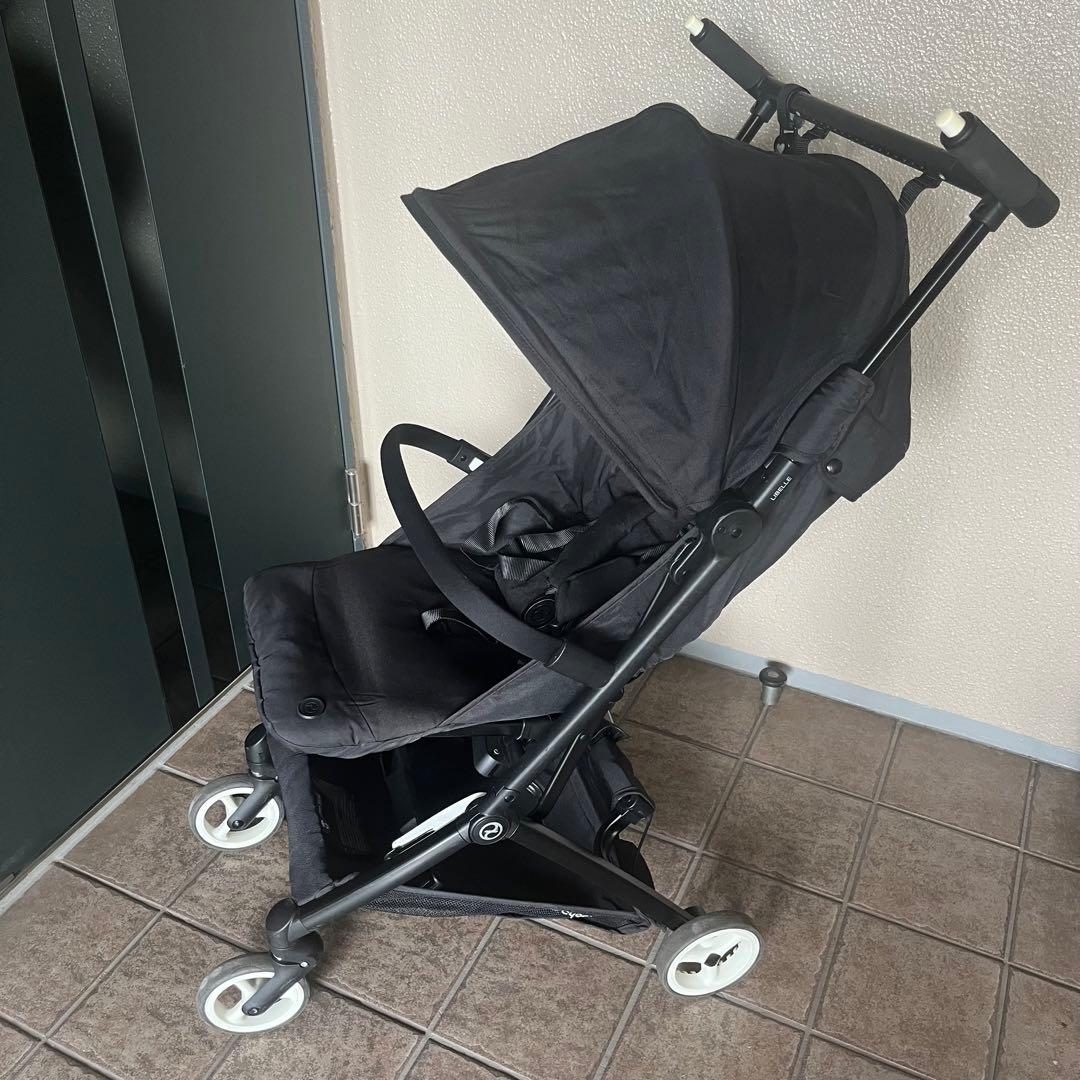 CYBEXリベル （バンパーバー付き） ブラック軽量 セカンド ベビーカー B型