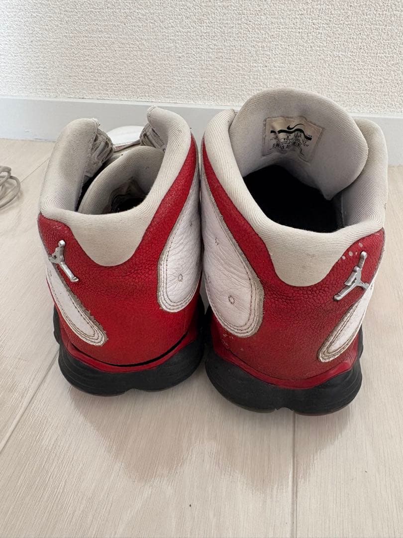 NIKE Air Jordan 13 golf 27.0 ホワイト/レッド