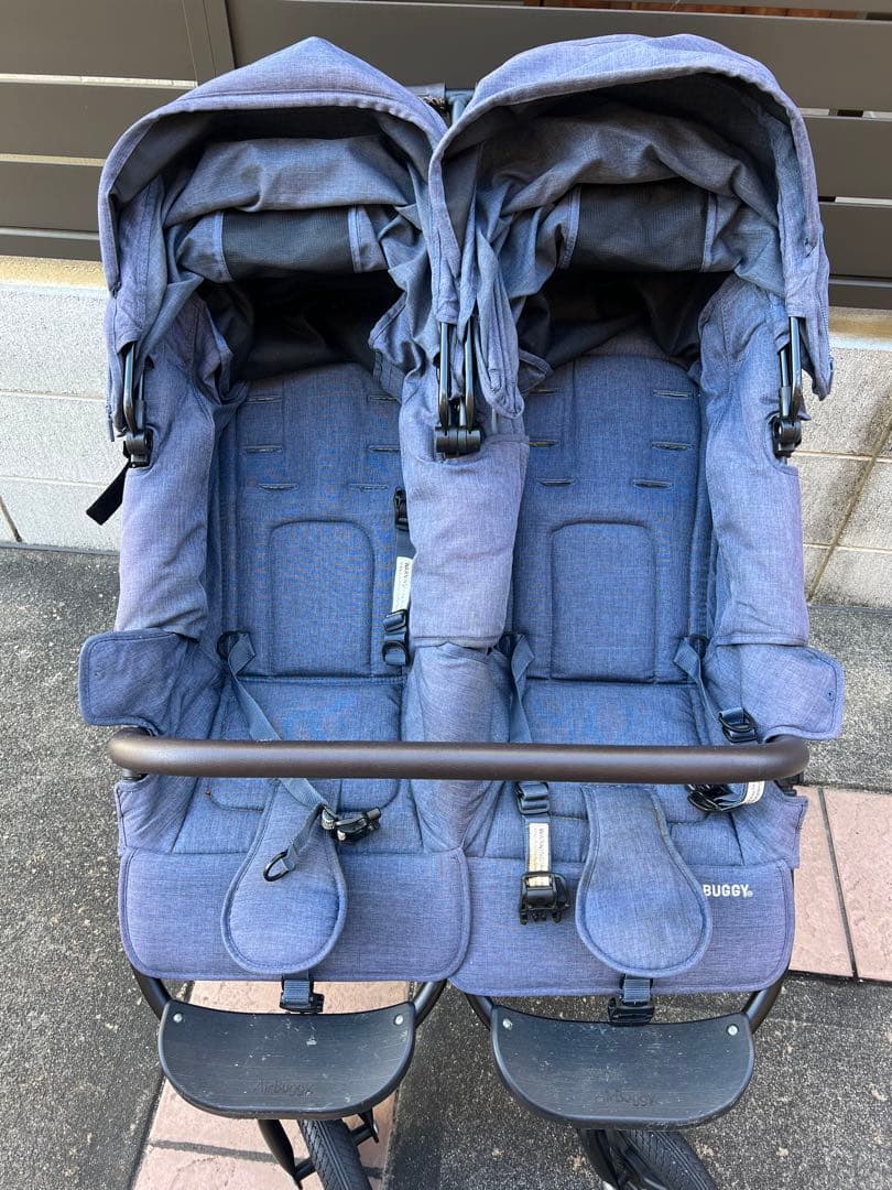 【良品】エアバギー　ココダブルEXフロムバース　アースブルー