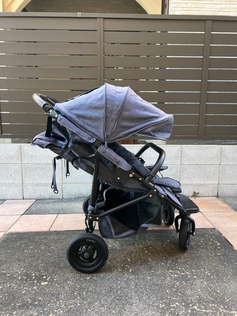【良品】エアバギー　ココダブルEXフロムバース　アースブルー