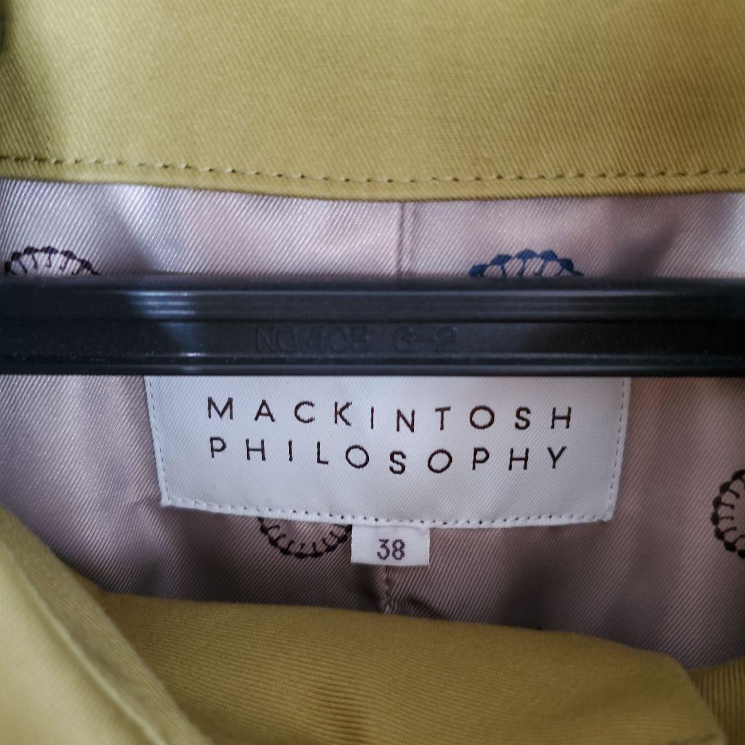 MACKINTOSH PHILOSOPHY ステンカラーコート 38