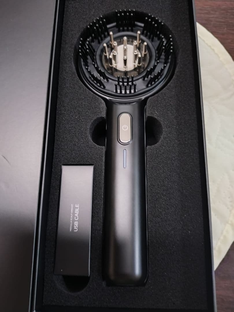 MEDULLA スカルプエアショット EMSブラシ 電気バリブラシ 頭皮ブラシ