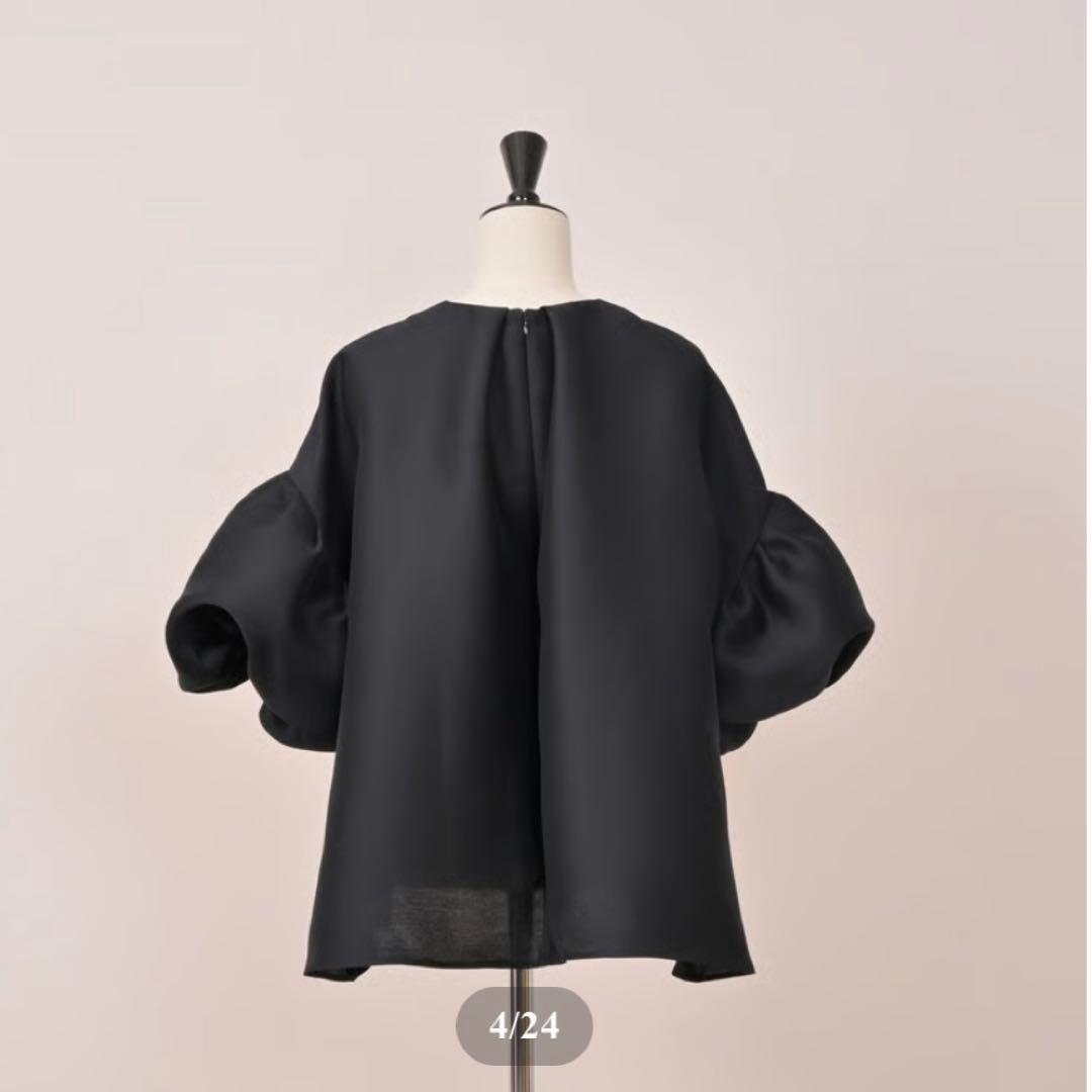【新品未使用】heve ヘイブ WHIPバルーンスリーブBL ブラック