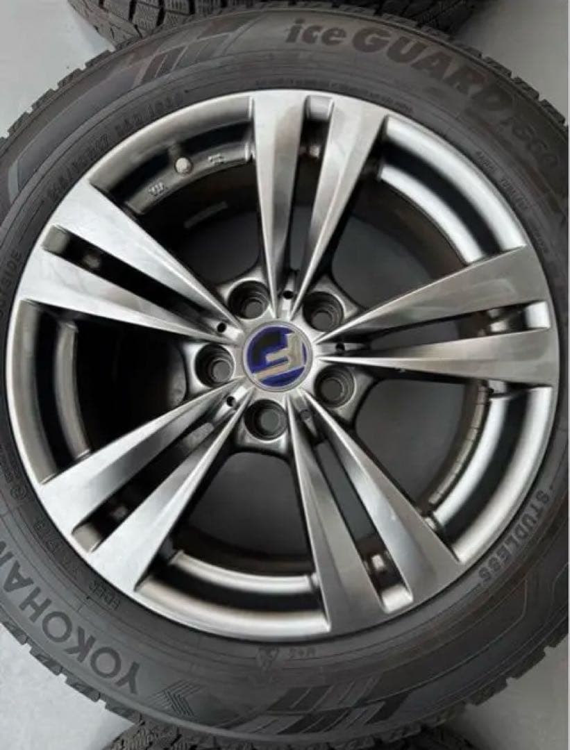 スタッドレスタイヤ 215/60R17 スポークアルミ4本セット　NX10系に