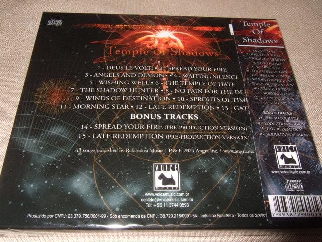 ANGRA,新品未開封,アングラ,20周年記念盤,ボーナス・トラック入り