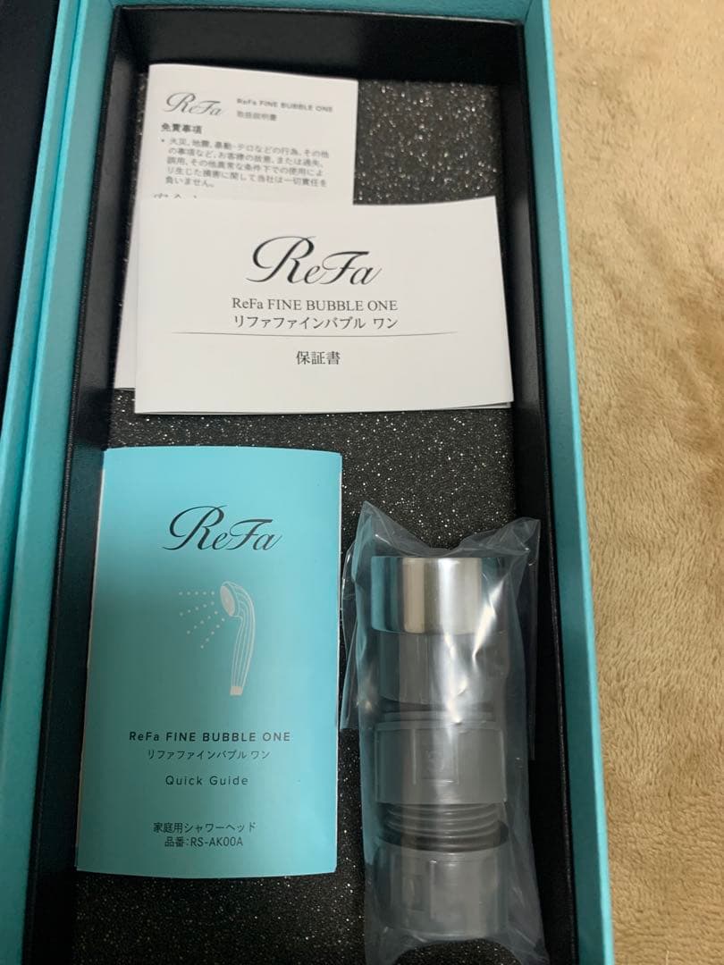 正規品ReFa ファインバブルワンシャワーヘッド 節水　シルキーバス　頭皮ケア