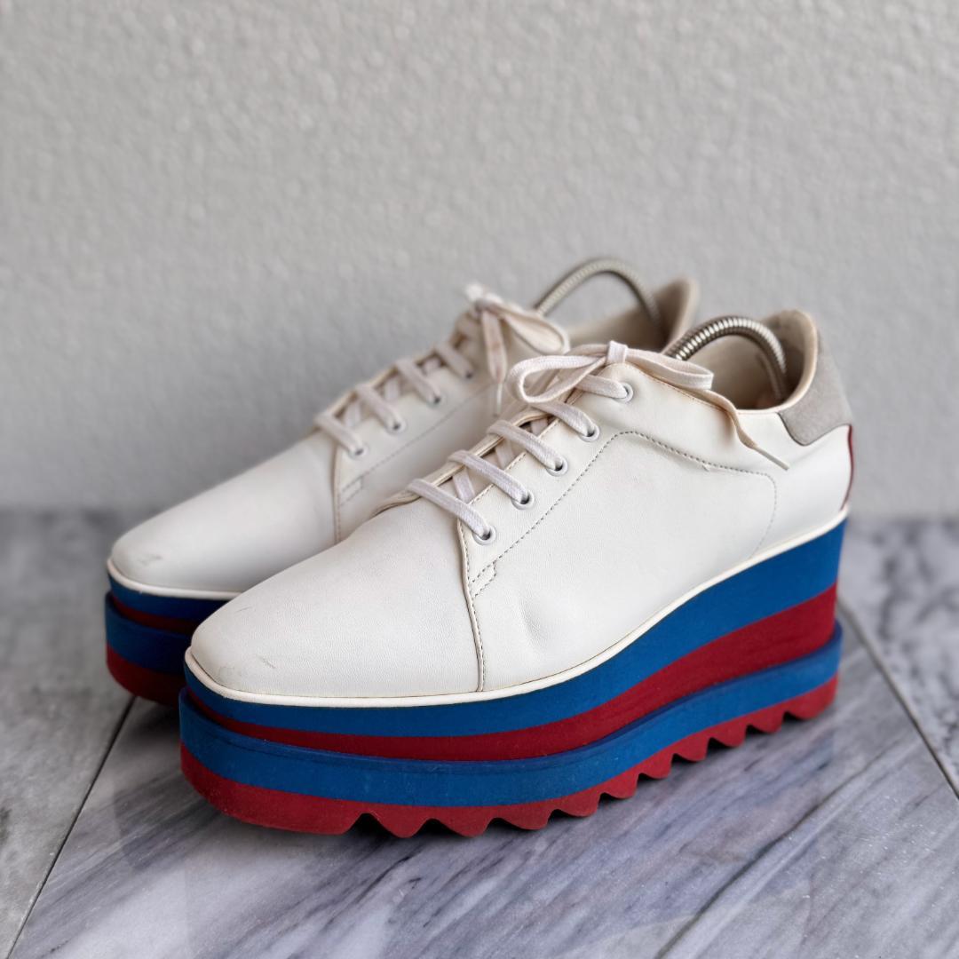 ステラマッカートニー スニーク エリススニーカー 厚底 プラットフォーム　38