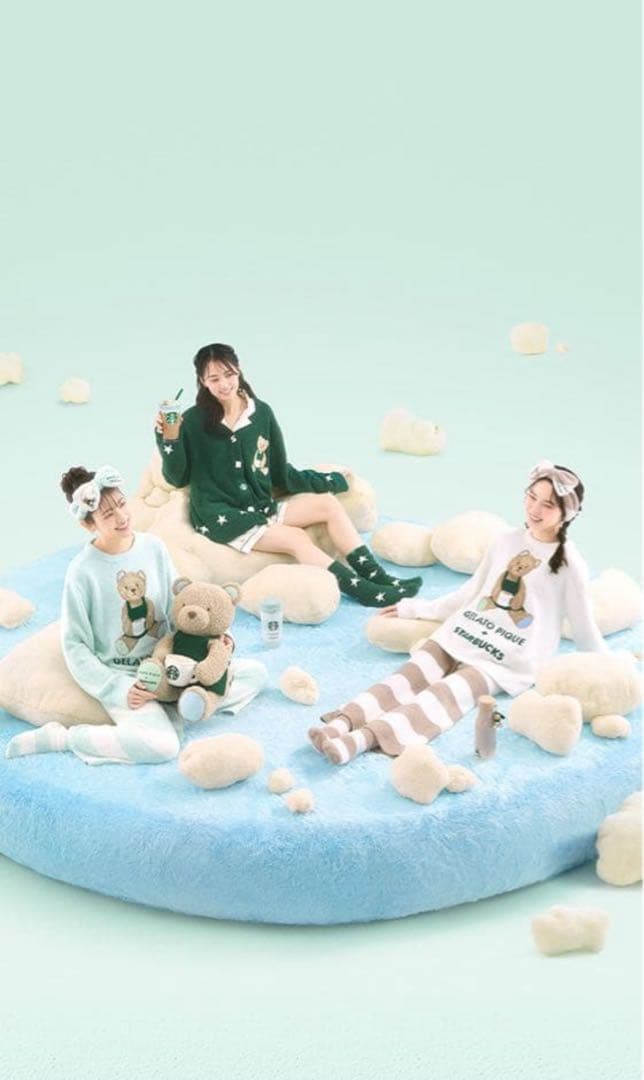 【新品】Starbucks × gelato piqueコラボカーディガン