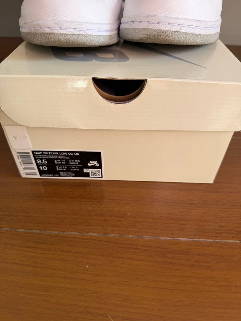 Nike Dunk Low ホワイト/グレー 94