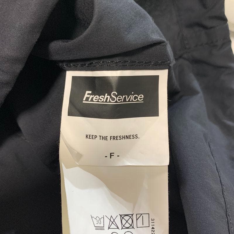 FreshService サイドポケット ストレッチ オーバーシャツ フリー