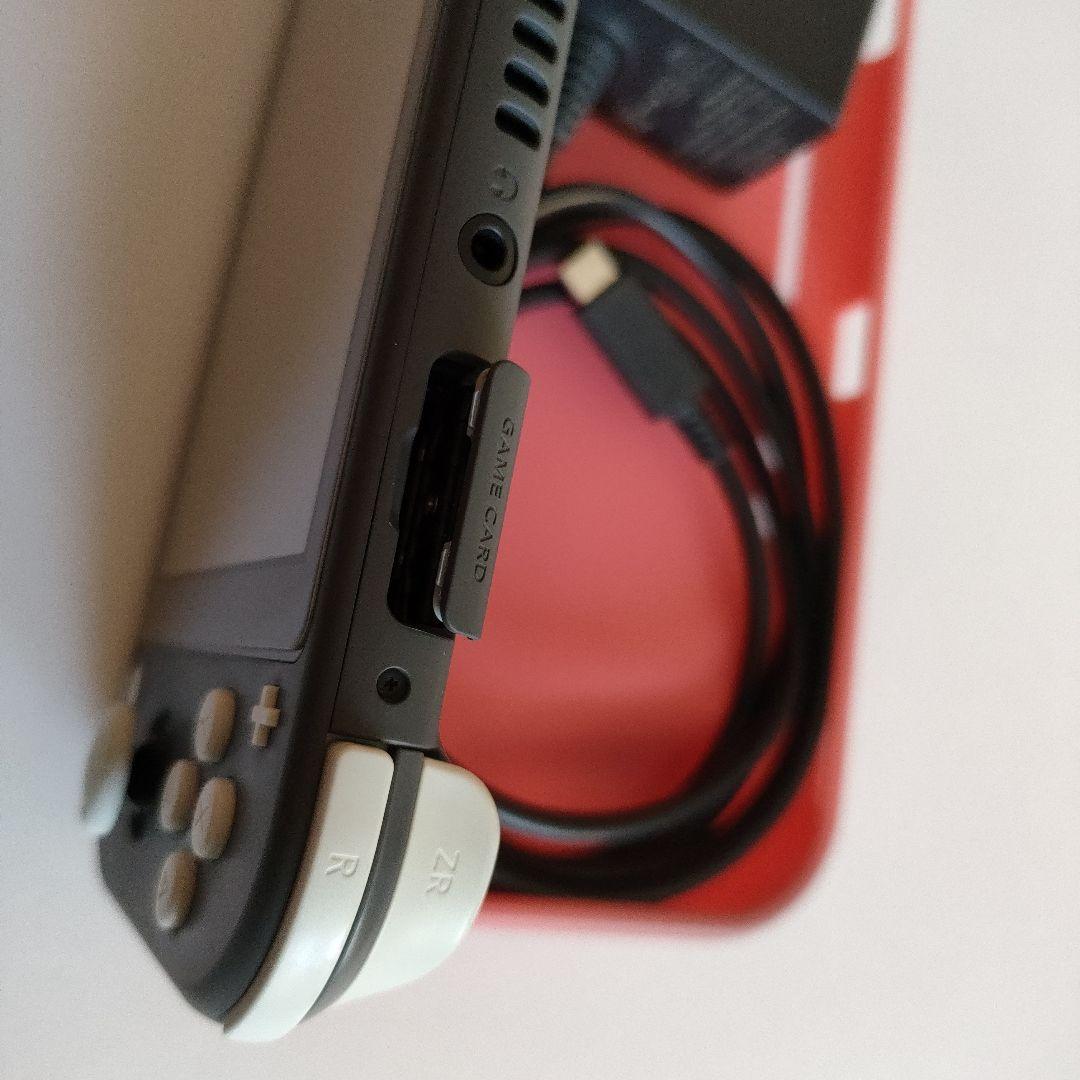 Nintendo Switch Lite本体グレー+純正ACアダプター（箱無し）