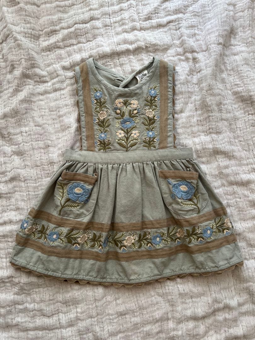 m*i様 Apolina Gerdy Pinafore 1-2y