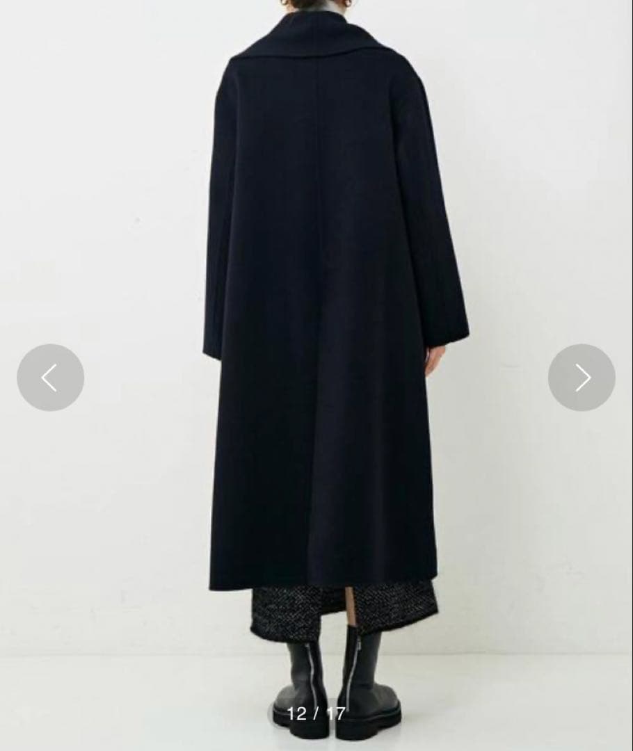 martinique/ショールカラーコート ¥99,000
