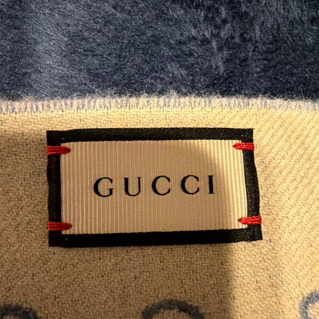 GUCCi グッチ カシミヤ ウール マフラー