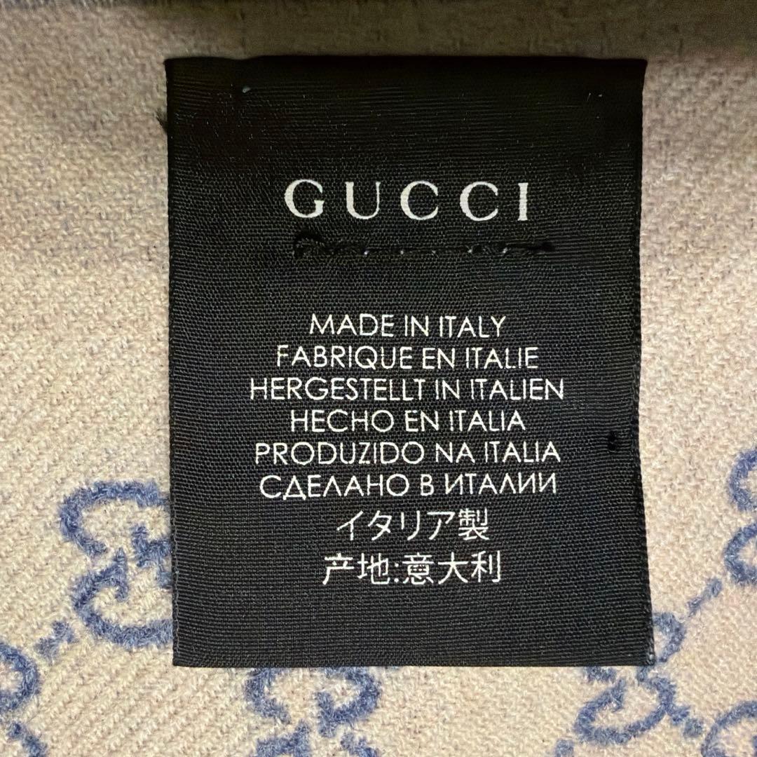 GUCCi グッチ カシミヤ ウール マフラー