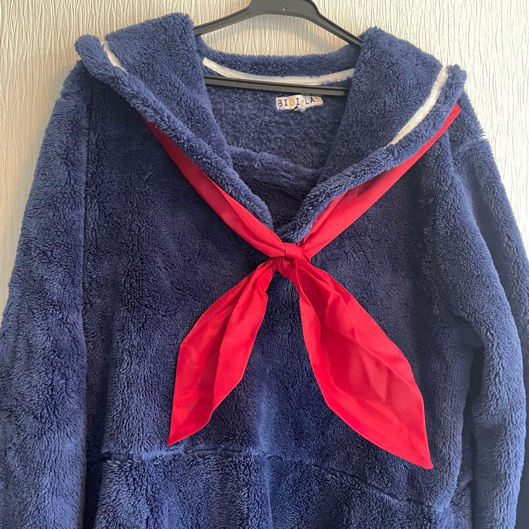 BIBILAB　ビビラボ　セーラー服　パジャマ　セラコレ　セルフこたつ　着る毛布