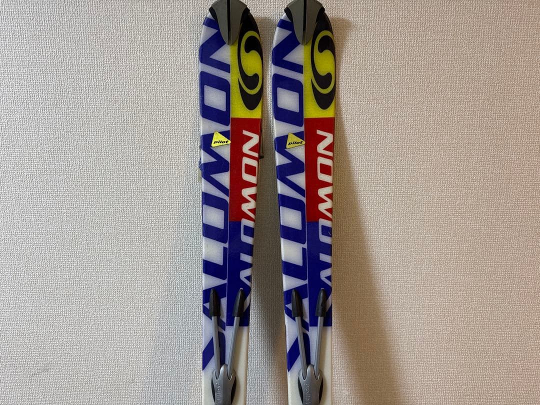 SALOMON サロモン　DEMO8 3V PILOT 170cm ストック付き