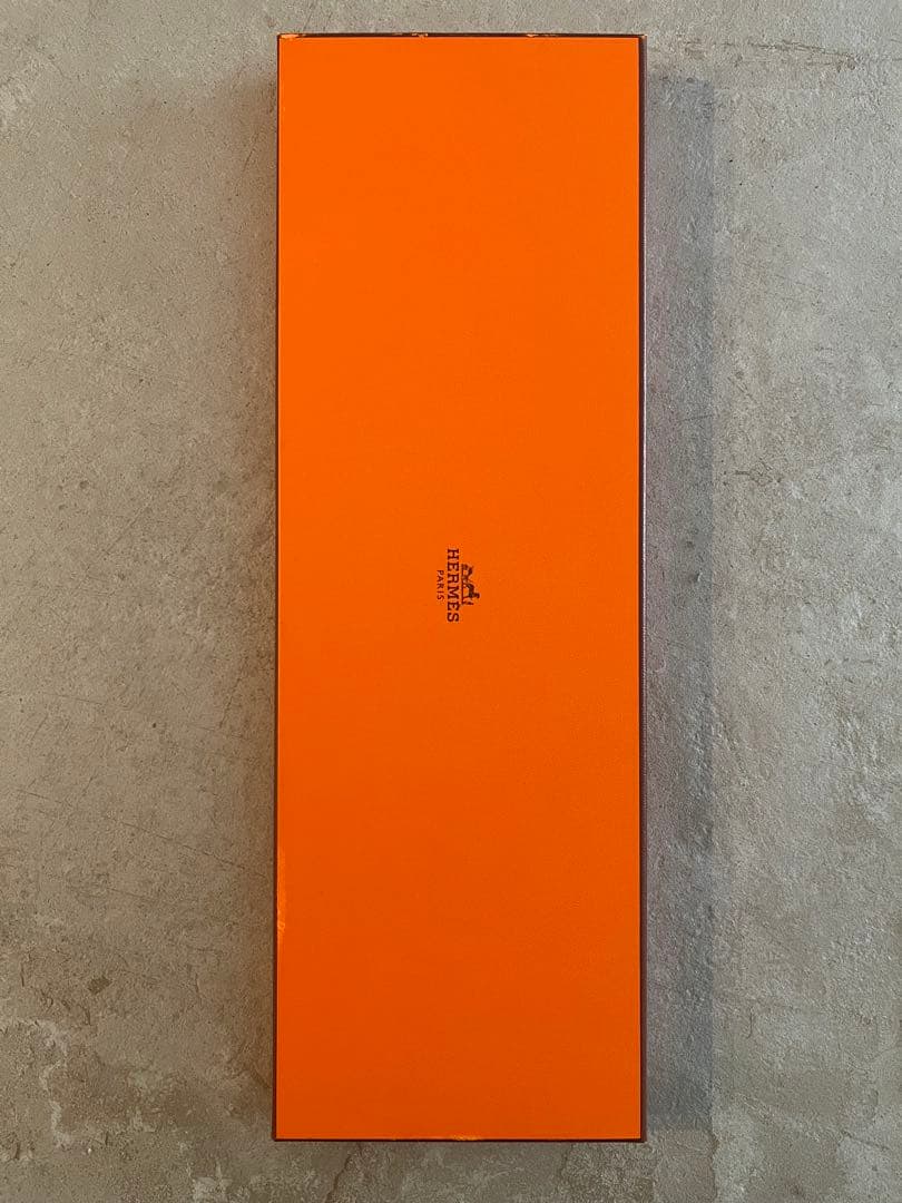 未使用エルメス ファソネ H織りタイ 8cm HERMES