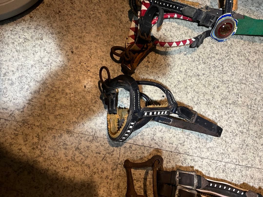 馬具、乗馬、おもがい、くつわ、ハミ、競馬、競争馬