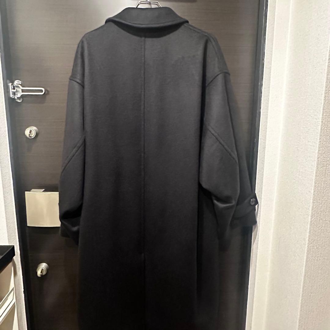 ジャケット・アウター Graphpaper Light Melton Oversized Coat 0