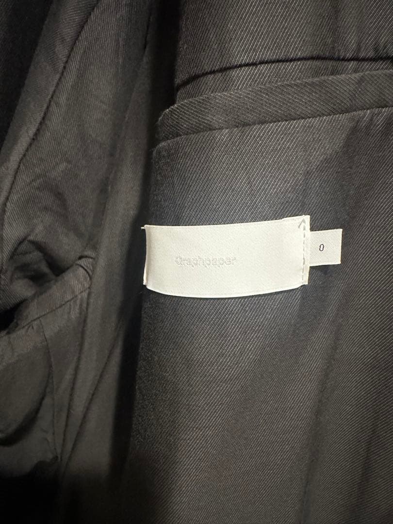 ジャケット・アウター Graphpaper Light Melton Oversized Coat 0