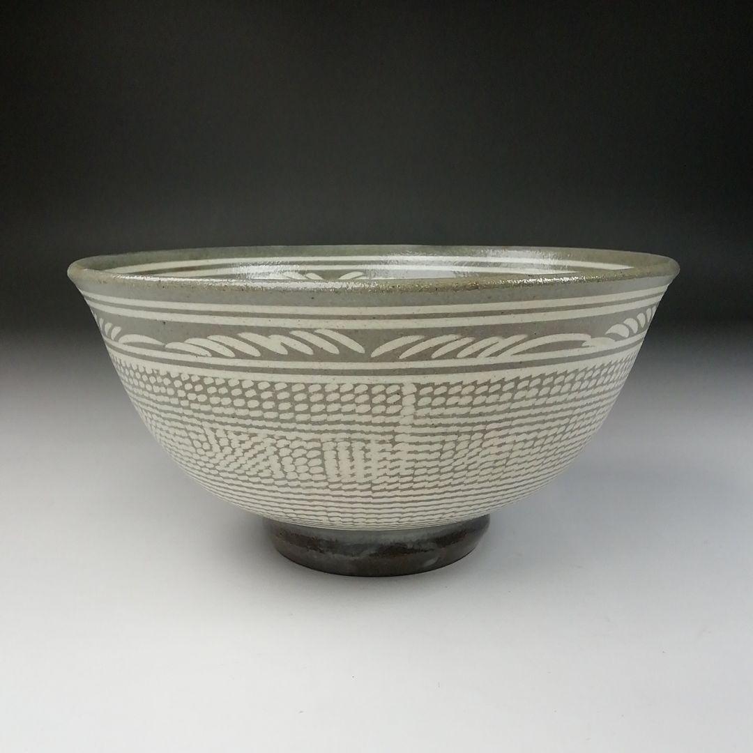 Ｔ９８　茶碗　『三島　茶碗』『瑞昌陶房窯』『柳昌坤 作』　共箱　抹茶碗　茶道具