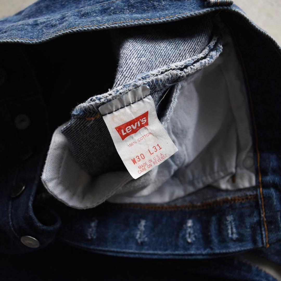 80s Levis501xx リーバイス501xx デニム USA製 W30