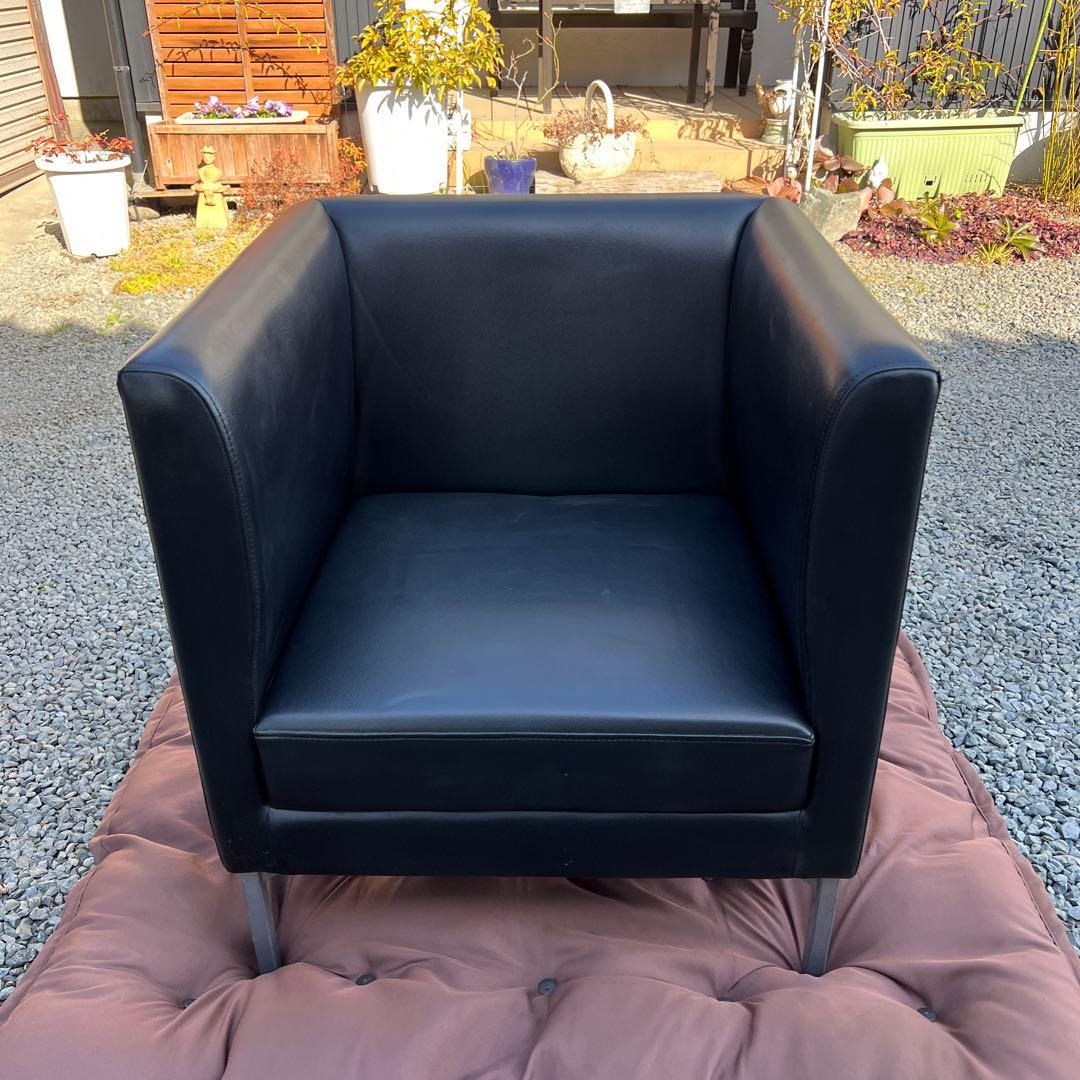 ラウンジチェア 1掛け ソファ ボックスソファ モダン