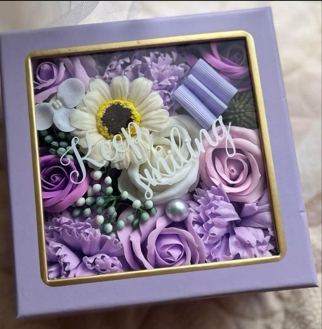 ソープフラワーアレンジメント 結婚 誕生 出産 プレゼント 造花 ギフト