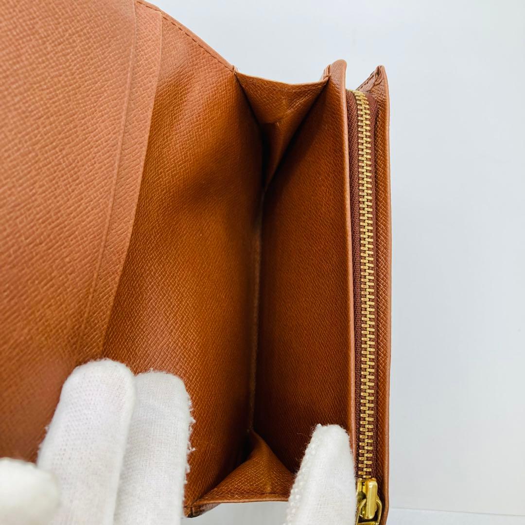 ルイヴィトン ポルトフォイユ トレゾール 財布 L字ファスナー A883