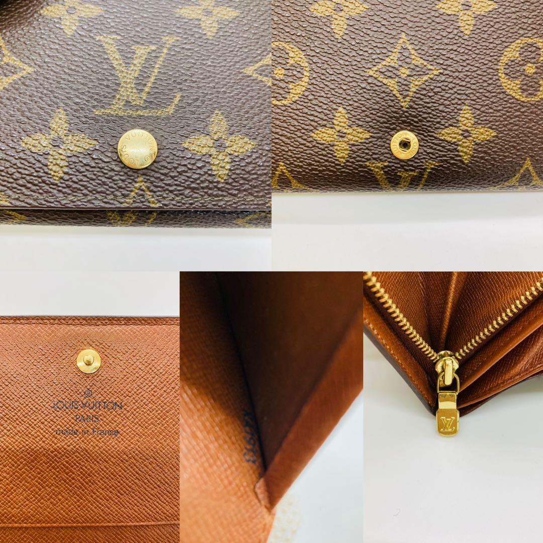 ルイヴィトン ポルトフォイユ トレゾール 財布 L字ファスナー A883