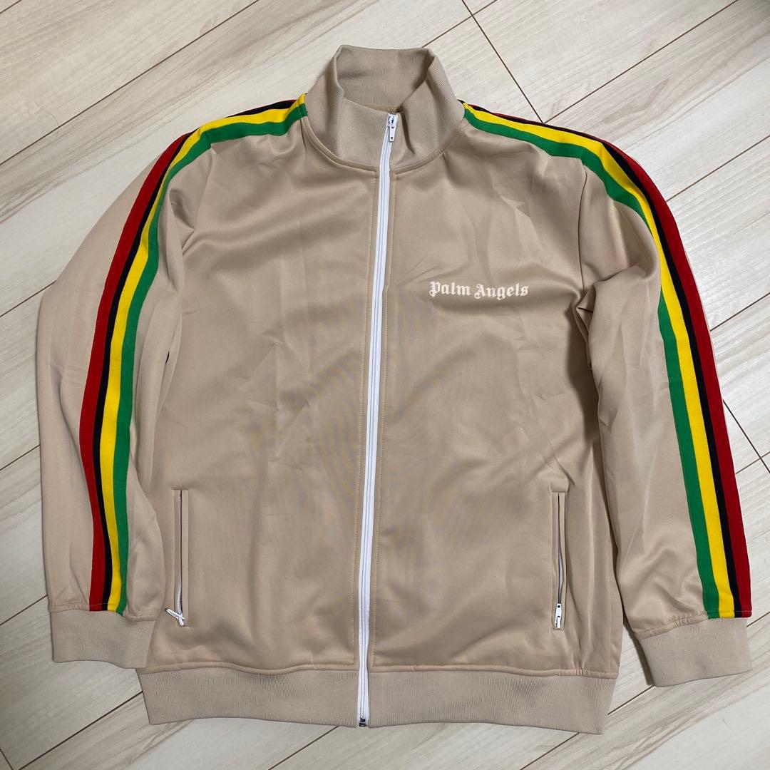 Palm Angels ストライプジャケット ベージュ