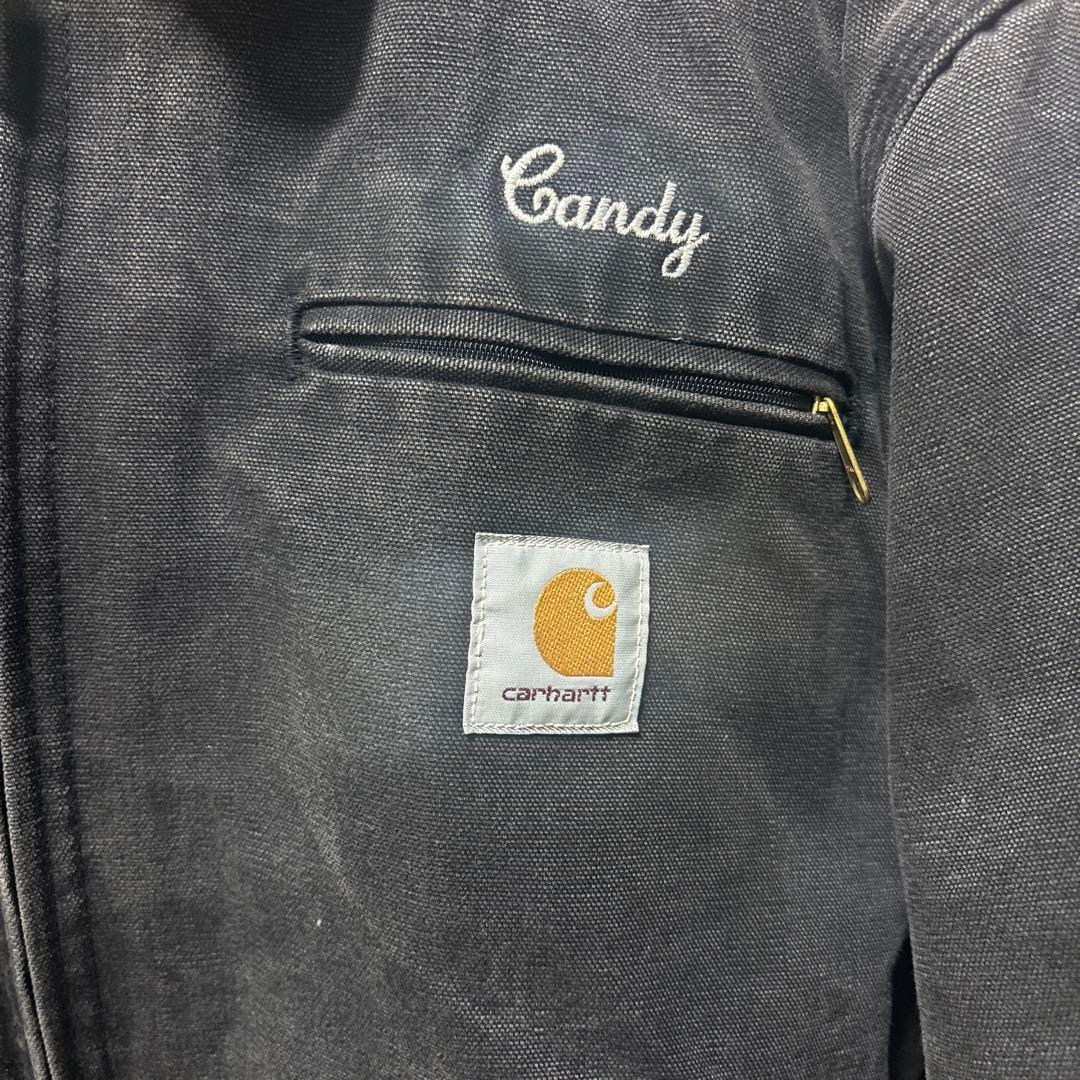 【希少】USA製 Carhartt フェード　デトロイトジャケット サイズ 38