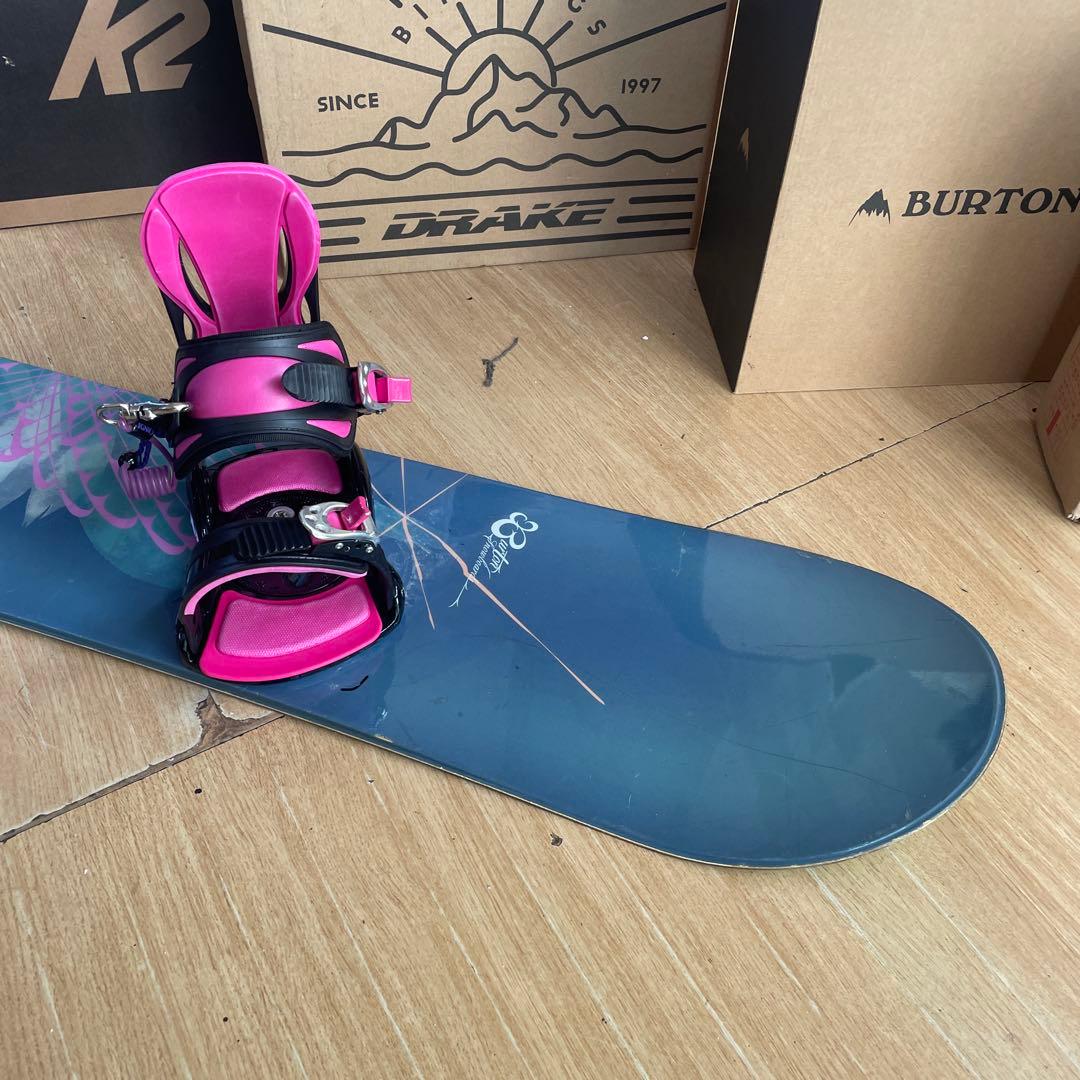 BURTON　バートン　希少130代　バインディング付　スノーボードセット