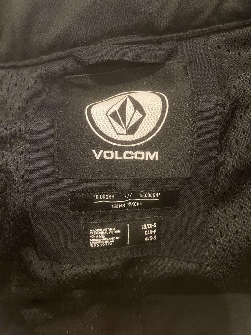 [新品]VOLCOM スノーボードパンツ ブラック Ｓサイズ