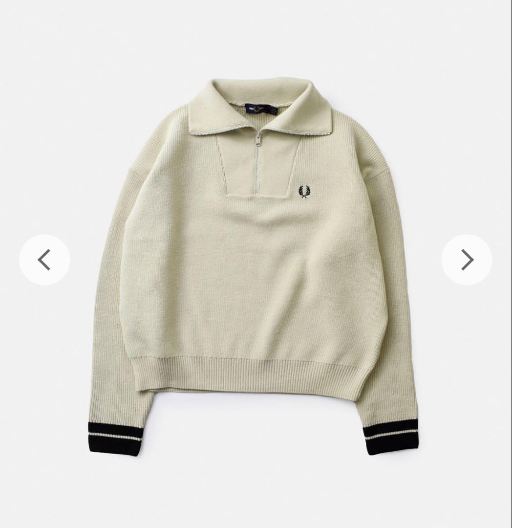 FRED PERRY ハーフジップ ニット ジャンパー