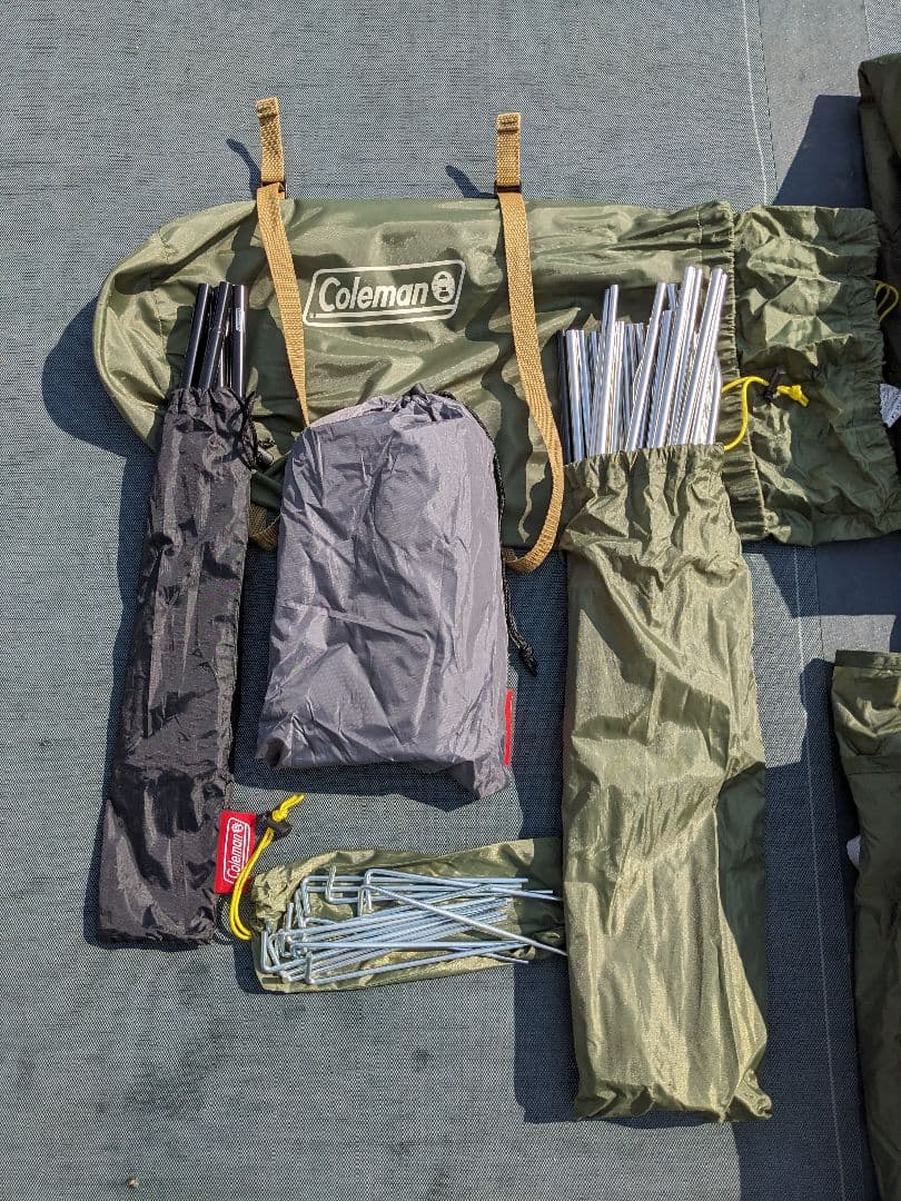 コールマン　ツーリングドーム/LX＋アルミポールほか