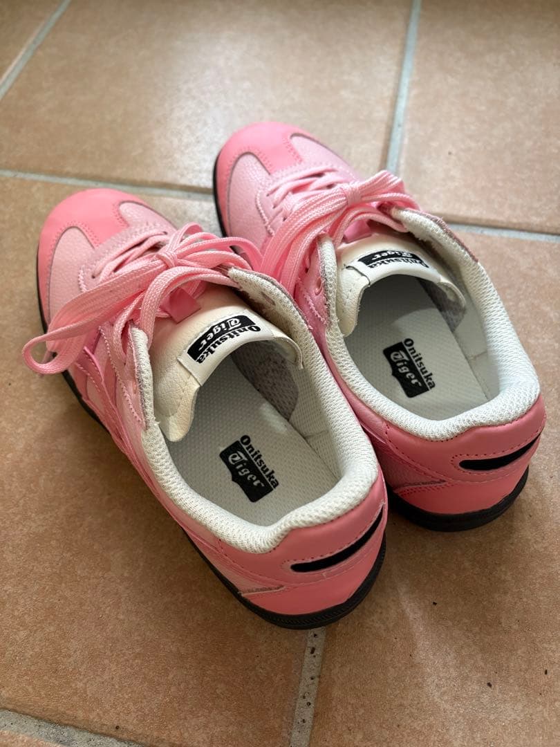 靴 onitsuka tiger tokuten pink