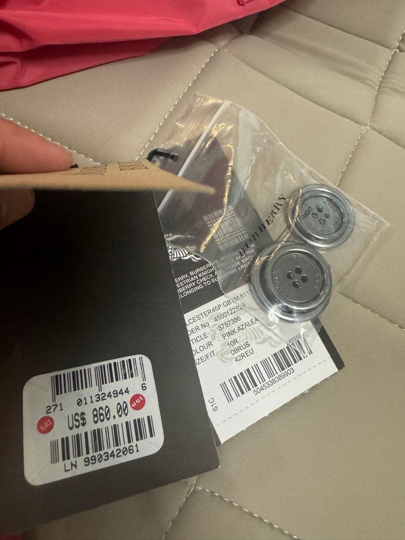 BURBERRY BRIT レインコート トレンチコート