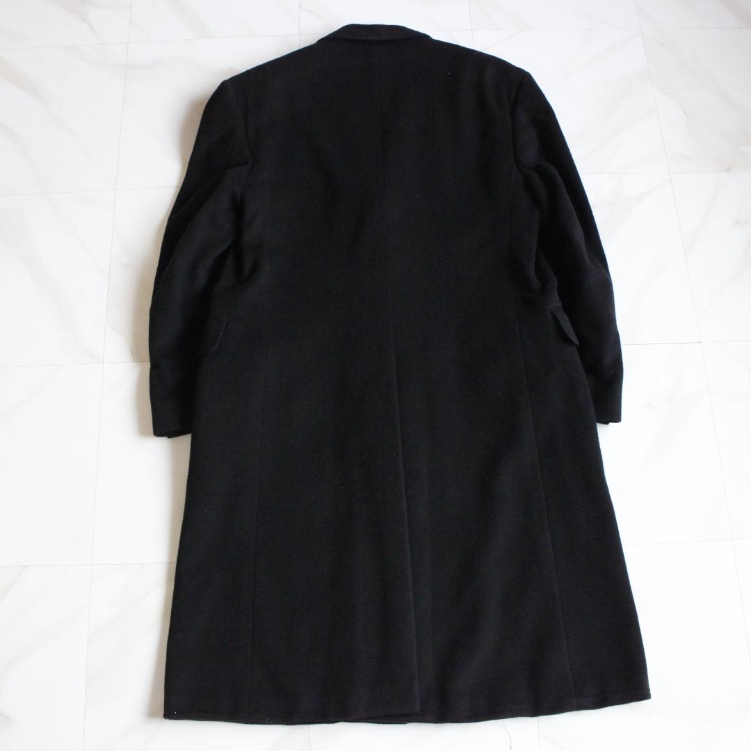 SAKS FIFTH AVENUE USA製 カシミヤ100% チェスターコート