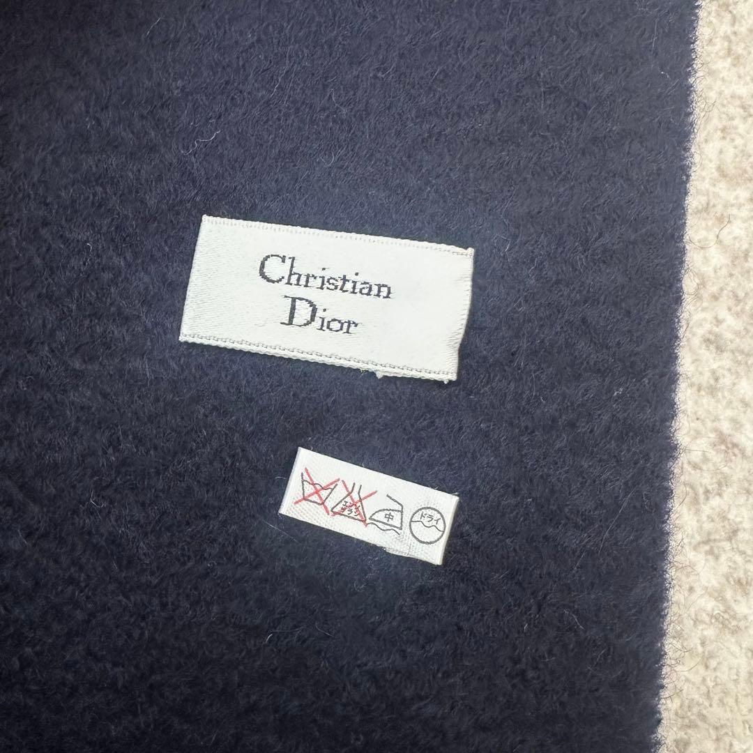 【未使用】Christian Dior/クリスチャンディオール/ウールマフラー