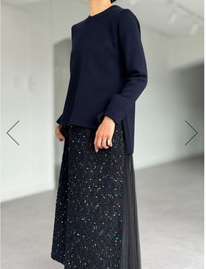 【クリーニング済】she tokyo amelie navy 1