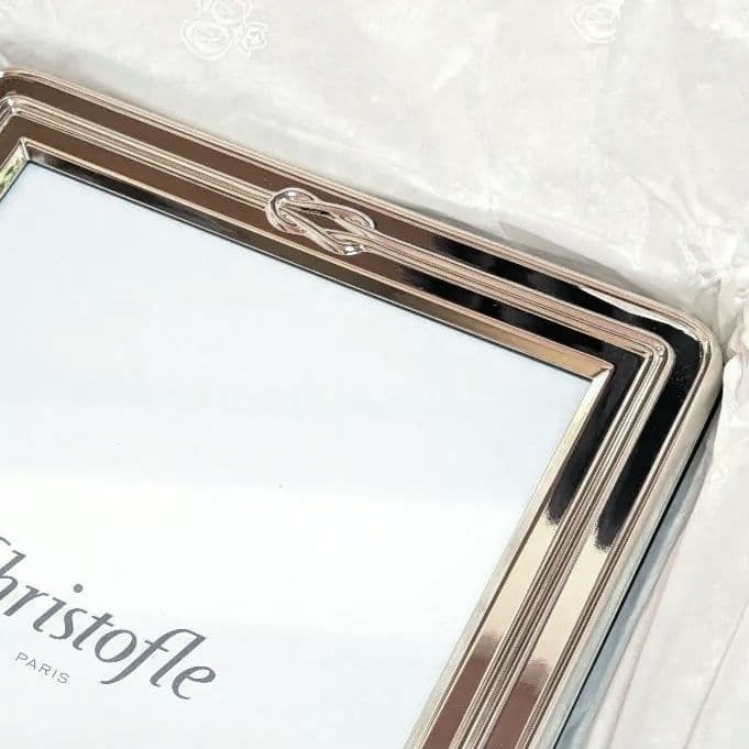 【新品未使用】【廃盤】 Christofle クリストフル フォトフレーム