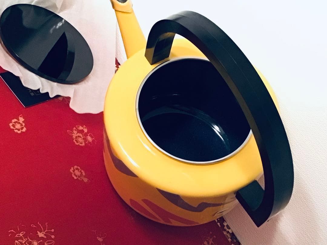 昭和レトロ デッドストック 江尻ホーロー サンコーウェアー 琺瑯 ケトル