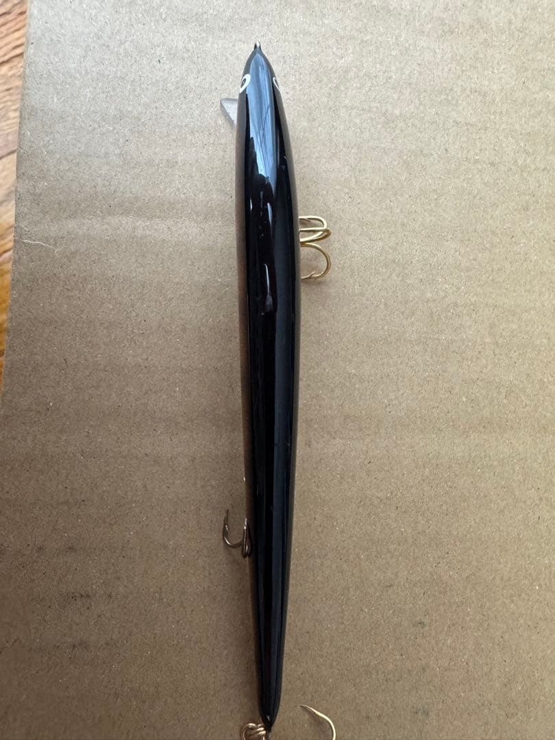 ナベミノー ルアー 約13cm約11cm ブラウン グリーンの1セット