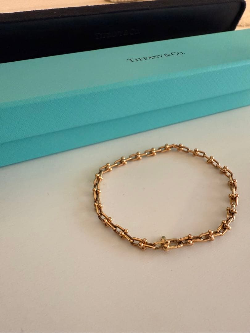 Tiffanyハードウェア　マイクロリンクブレスレット